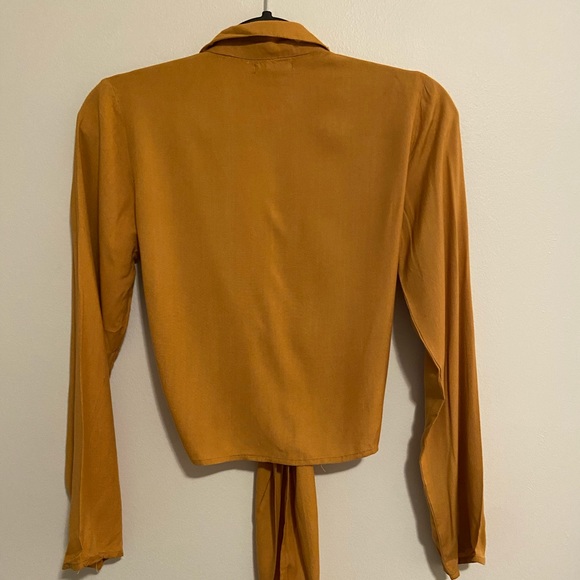 New Mustard Long Sleeve Top - Picture 2 of 4